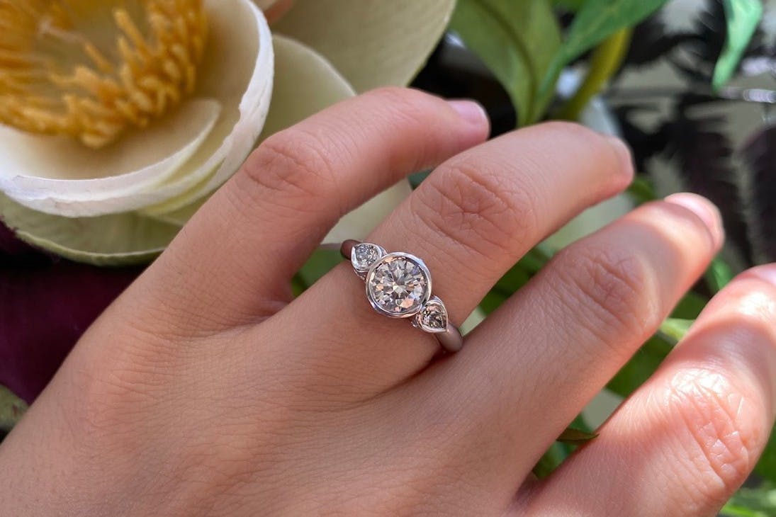 Engagement ring in Perth